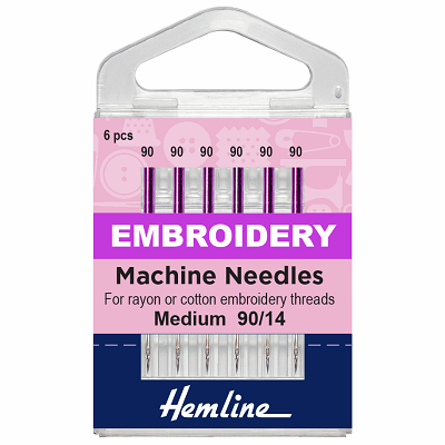 H108.90 Embroidery Size 90/14 Sewing Machine Needle